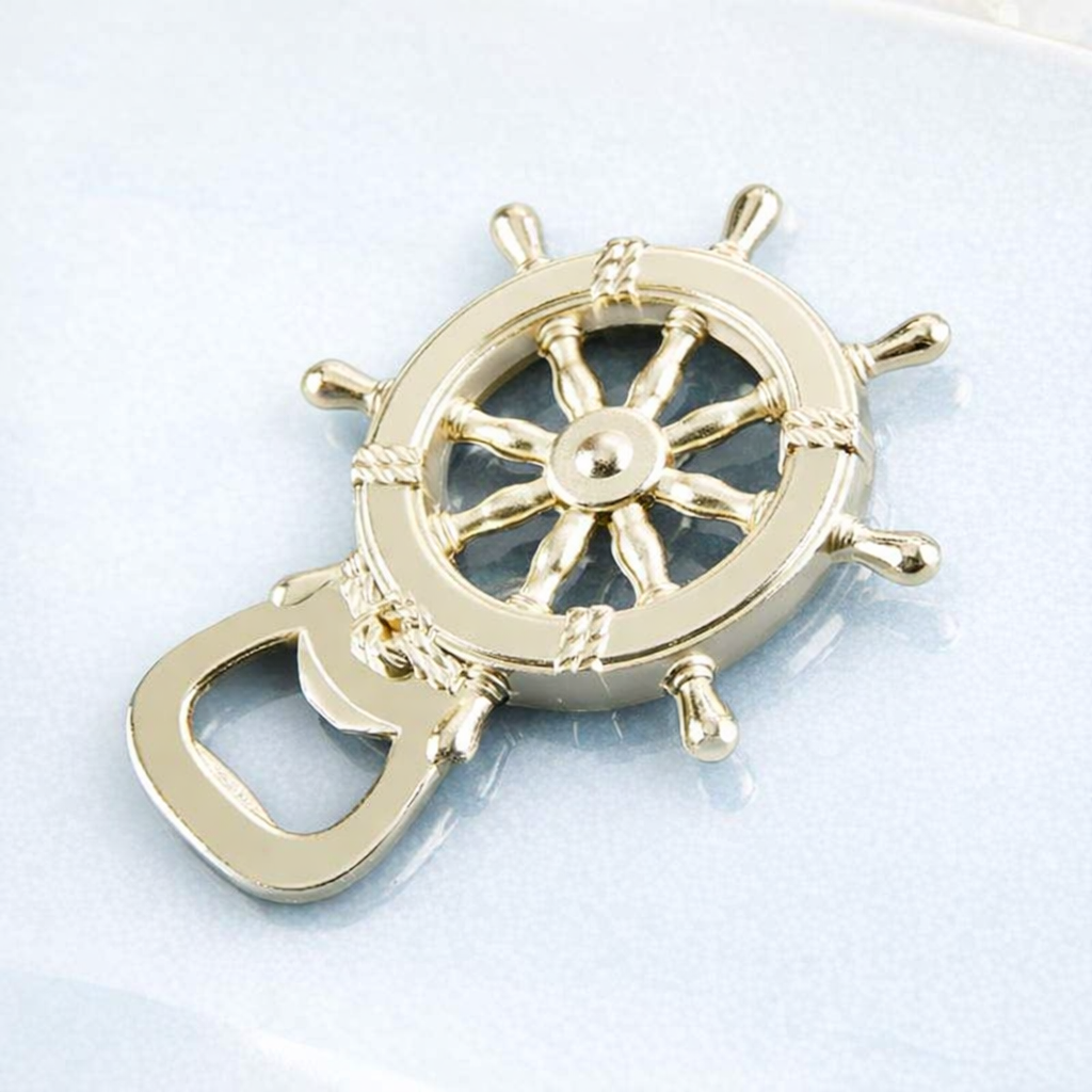 The Nautical Helm Bottle Opener