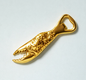 Gilded Lobster Claw Bottle Opener