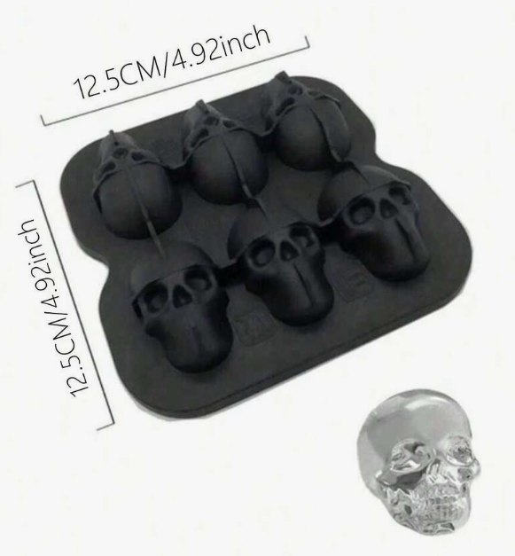 Skull Ice Mold Set