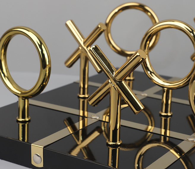 The Luxe XO Tic Tac Toe