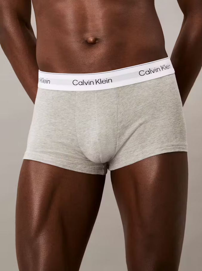 Calvin Klein Icon Cotton Stretch 3 Pack Low Rise Trunks