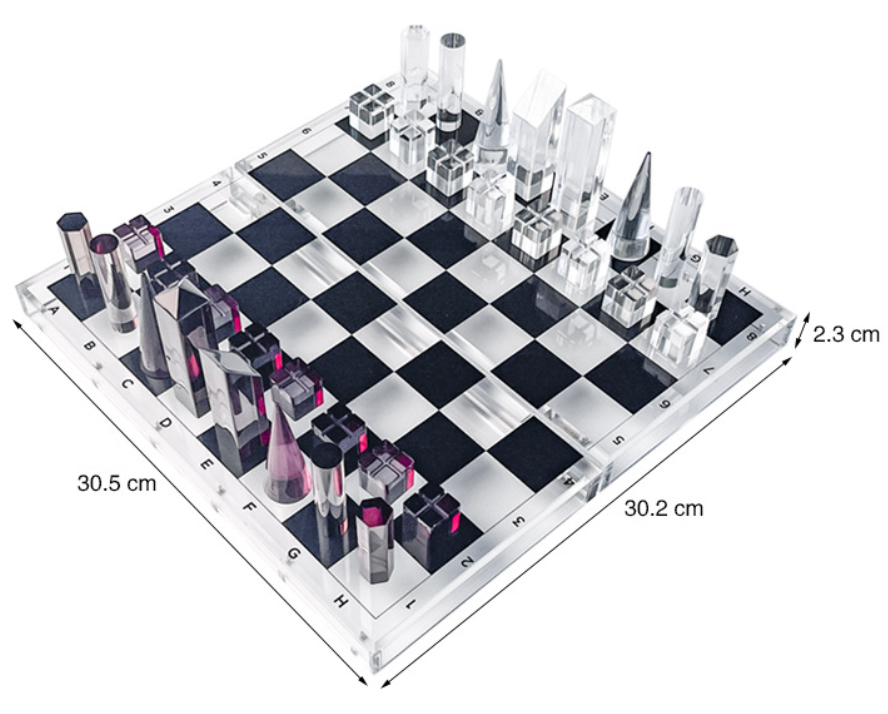 The Prism Chess Set Travel Edition
