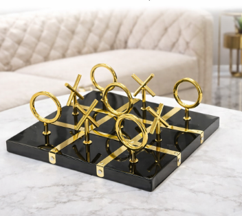 The Luxe XO Tic Tac Toe