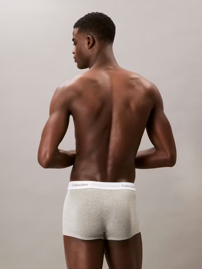 Calvin Klein Icon Cotton Stretch 3 Pack Low Rise Trunks