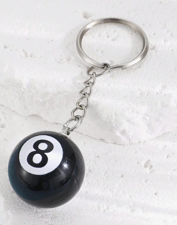 The 8 Ball keyring