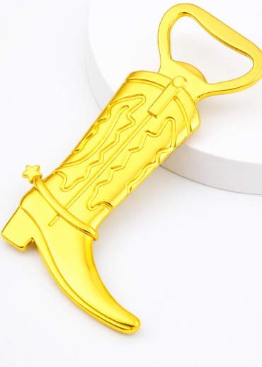 Cowboy Boot Bottle Opener Keyring