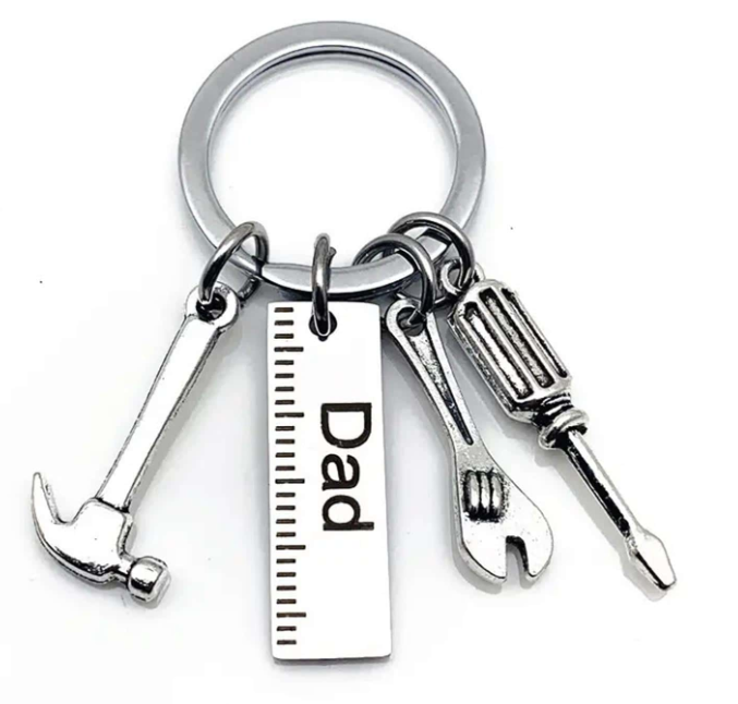 Dad the Toolman Keyring
