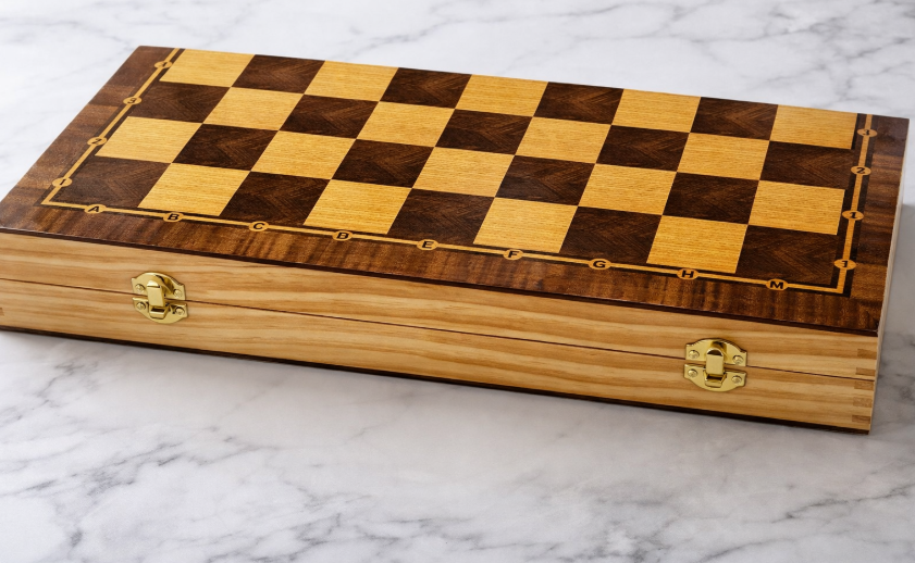 Grandmaster Duo - 2 in 1 Chess & Backgammon set