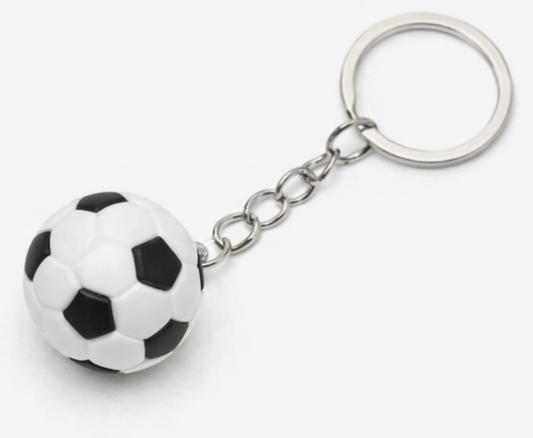 Soccer Ball Keyring