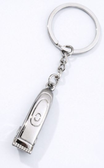 The Barber keyring