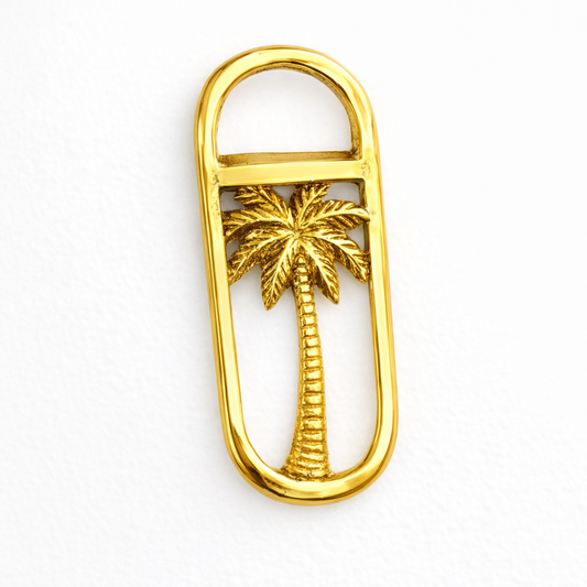 The Golden Palm Bottle Opener